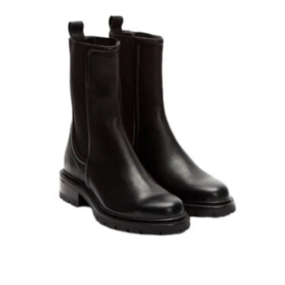 Frye Samantha Moto Chrlsea Boots 8.5
